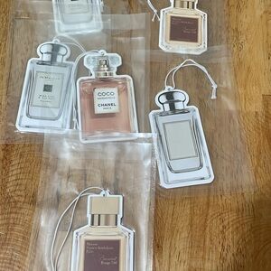Perfume Bottle Air Fresheners bundle of 5